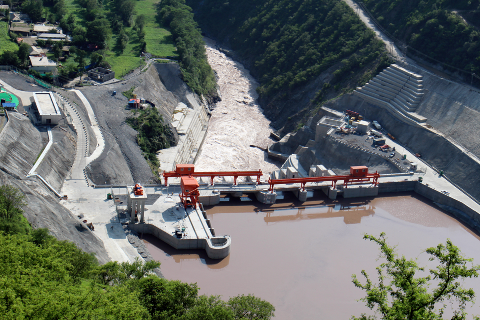 파키스탄 파트린드 수력발전소 전경. 사진=대우건설