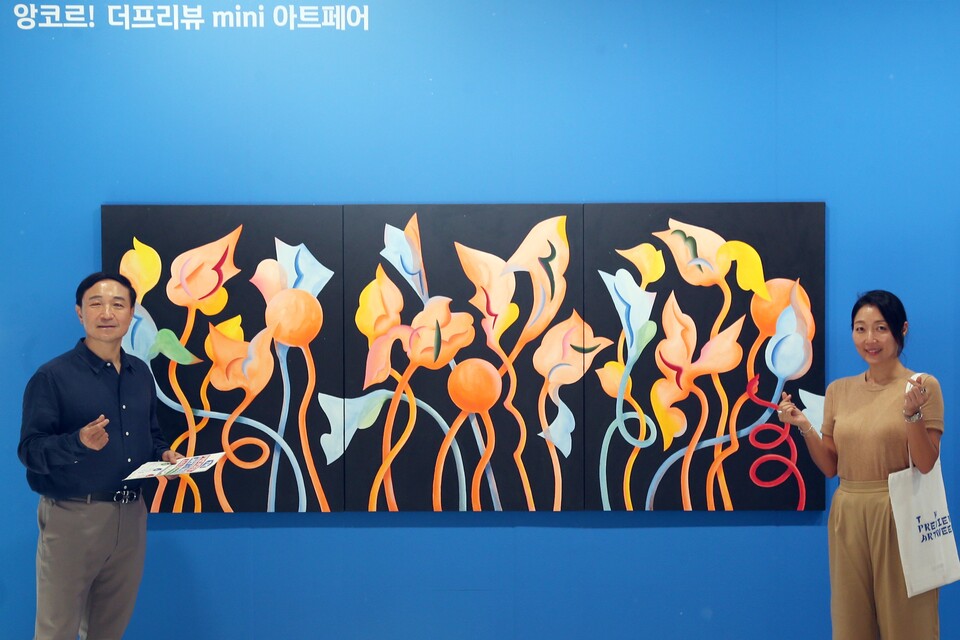 문동권 신한카드 사장(왼쪽). 사진=신한카드