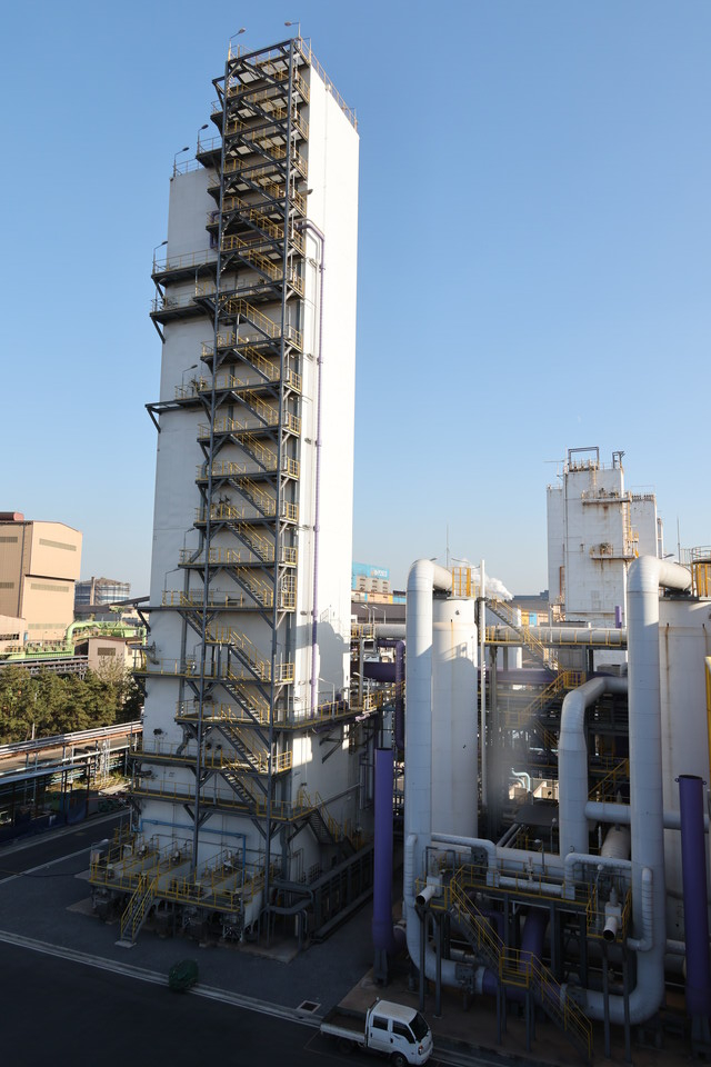 2023년 초 완공된 포항제철소 산소공장 전경. 사진=포스코