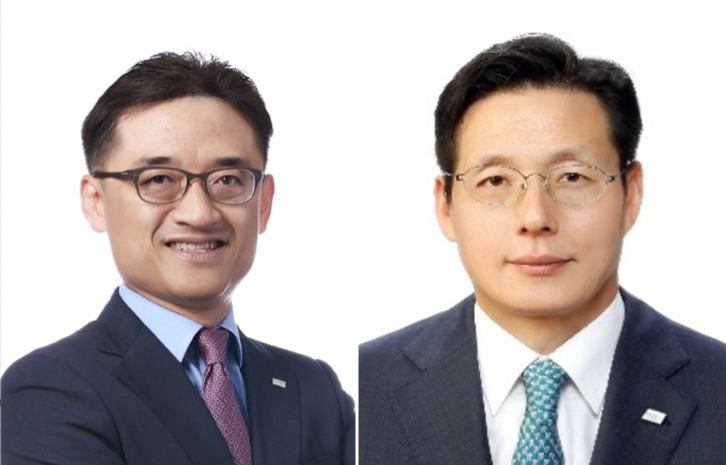 김미섭(왼쪽), 허선호 미래에셋증권 각자 대표이사. 사진=미래에셋증권