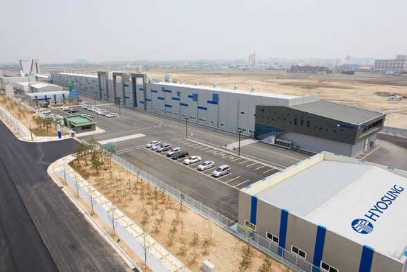 전북 전주에 위치한 효성첨단소재 공장. 사진=효성