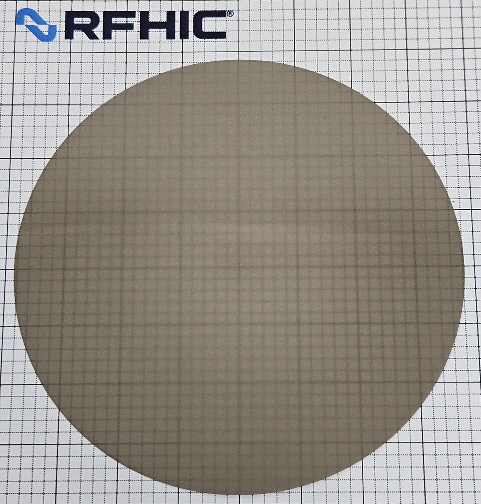 4인치 다이아몬드 웨이퍼. 사진= RFHIC