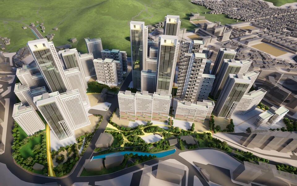 방학신동아1단지 예상 조감도. 사진=코람코자산신탁