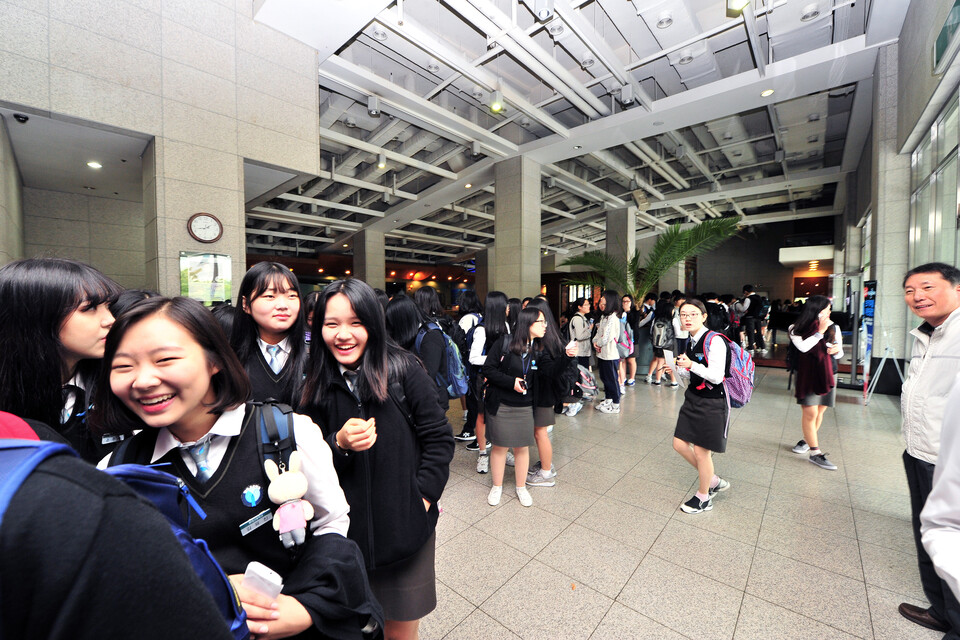 현대예술관은 지역 중·고등학교 문화소풍 장소로 인기가 높다. 사진=현대예술관