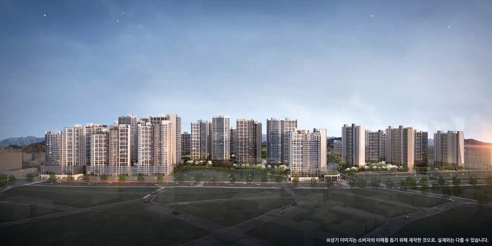 운암자이포레나 퍼스티체 투시도. 사진=GS건설