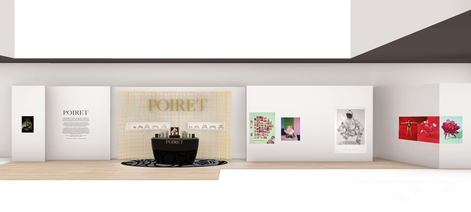 신세계인터내셔날 니치 럭셔리 뷰티 브랜드 뽀아레 프리즈 뉴욕 라운지 랜더링 이미지. 사진=신세계인터내셔날