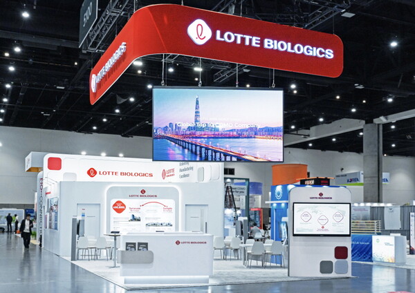 롯데바이오로직스 바이오USA 부스 이미지. 사진=롯데바이오로직스