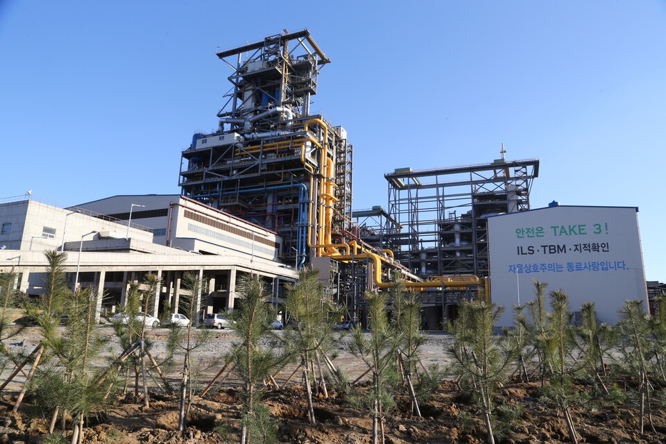 포항제철소 3FINEX(파이넥스) 공장 전경. 포스코는 파이넥스의 유동환원로 기술을 바탕으로 수소환원제철 공법 HyREX(하이렉스)를 개발하고 있다. 사진=포스코홀딩스