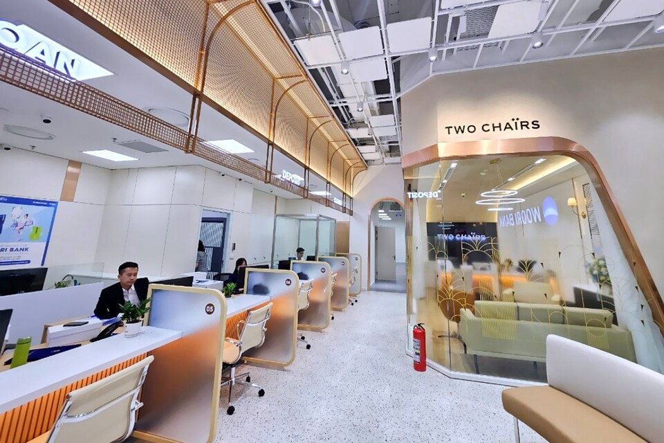 베트남우리은행 롯데몰지점 전경. 사진=우리은행