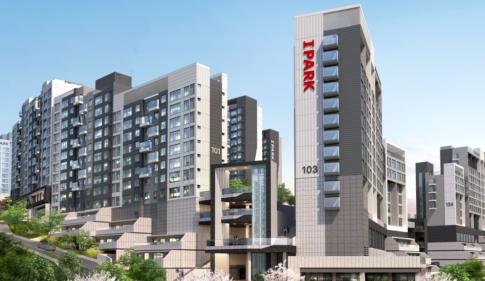 서대문 센트럴 아이파크 투시도. 사진=HDC현대산업개발