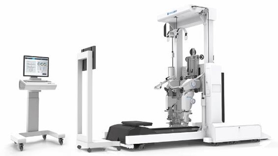 피앤에스미캐닉스의 보행 재활 로봇 ‘워크봇 피’. 사진=피앤에스미캐닉스