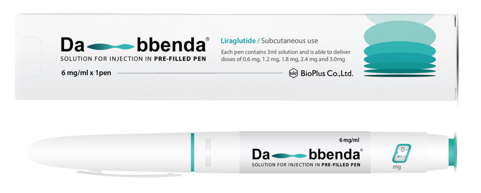 바이오플러스가 2025년 상반기 출시 예정인 리라글루티드 제네릭 제품. 사진=바이오플러스