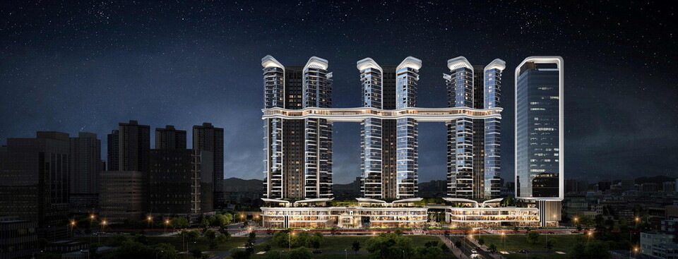 래미안 수페루스 전경. 사진=삼성물산