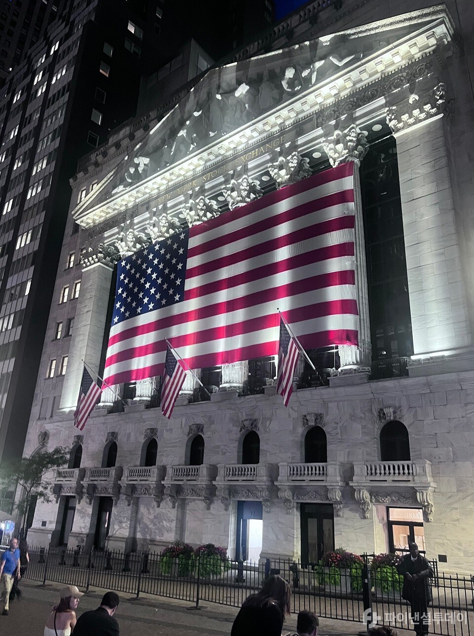 미국 뉴욕에 있는 뉴욕 증권거래소(NYSE) 모습. 사진=조송원 기자