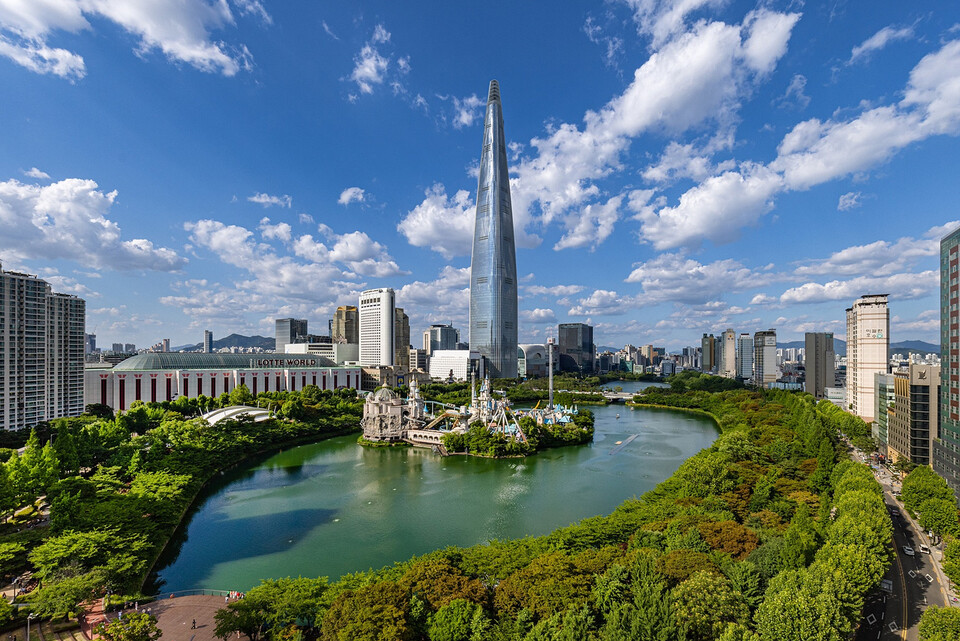 롯데월드타워 전경. 사진=롯데물산