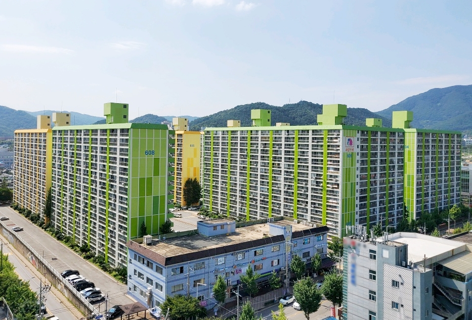 화순 사랑으로 부영 임대아파트 전경. 사진=부영그룹