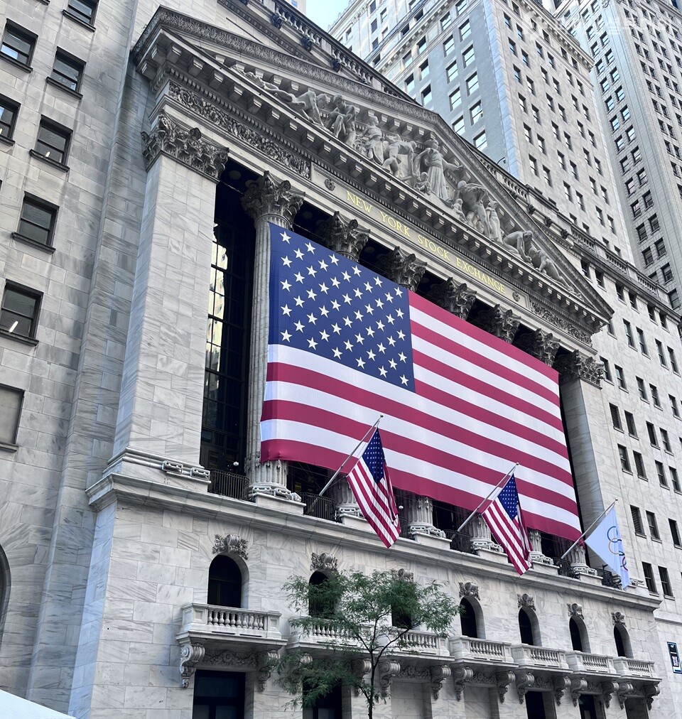 미국 뉴욕에 있는 뉴욕 증권거래소(NYSE) 모습. 사진=조송원 기자