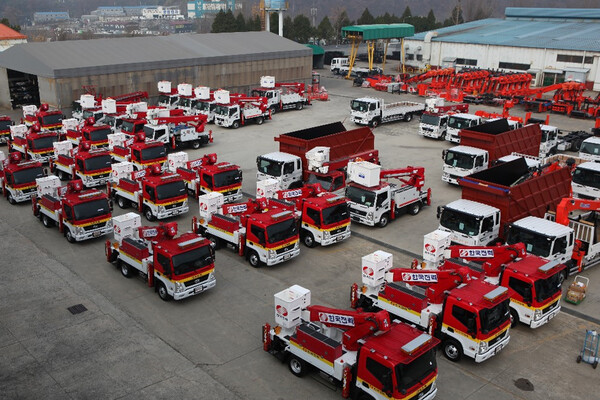 광림 저압선로 보수용 고소작업차(사진=광림)