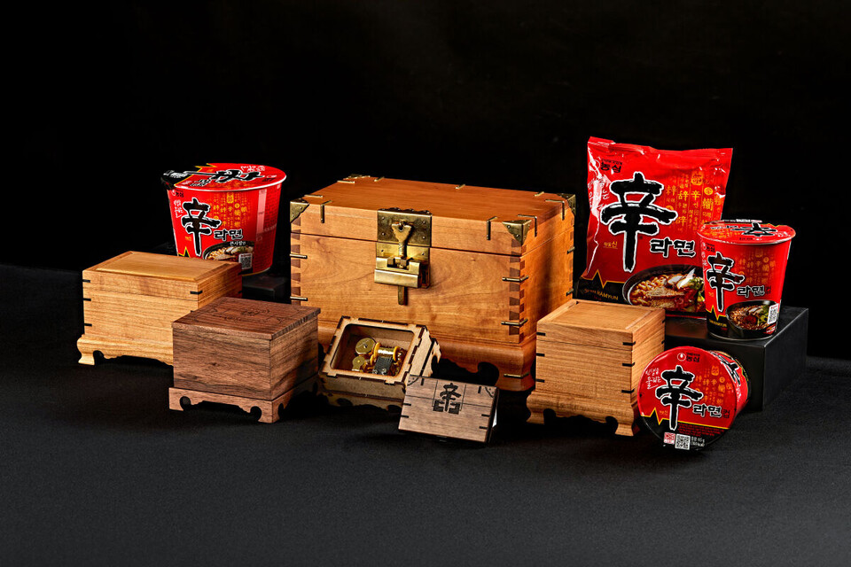 김형철 이수자의 국가무형유산 명품 에디션. 사진=농심, 케이티풀