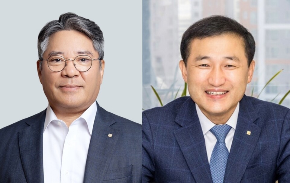 (왼쪽부터) 백종일 전북은행장, 고병일 광주은행장. 사진=각 사