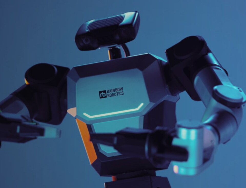 레인보우로보틱스의 이동형 양팔로봇. 사진=레인보우로보틱스 홈페이지 캡처