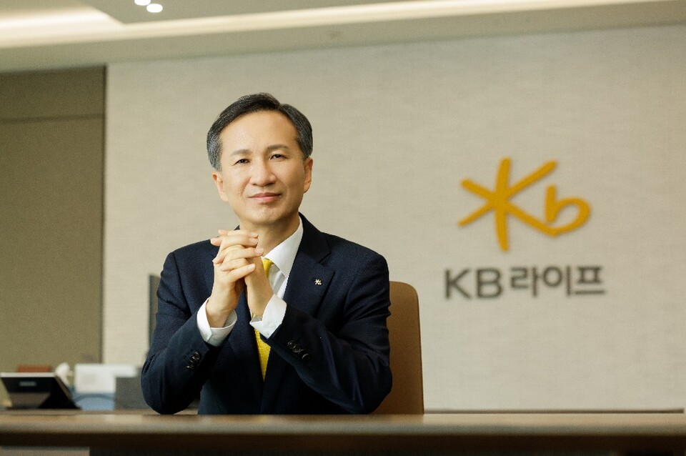 정문철 KB라이프 대표이사. 사진=KB라이프