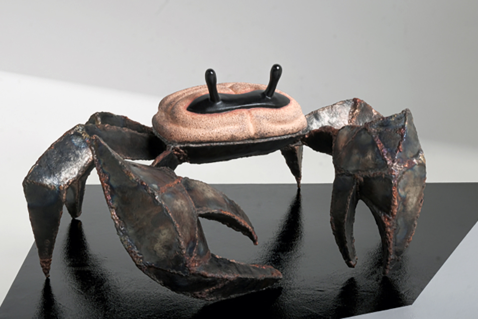 제6회 좋은데이미술대전 대상작 ‘크랩 사피엔스’ 사진=무학그룹