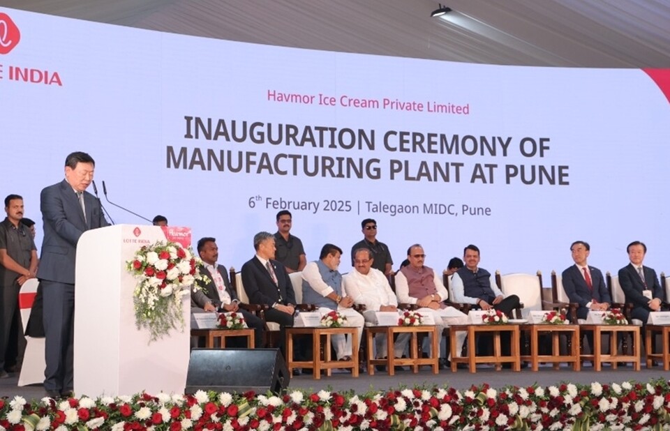 롯데가 인도에서 신공장 준공식을 개최하고 시장 공략을 본격화한다. 사진=롯데