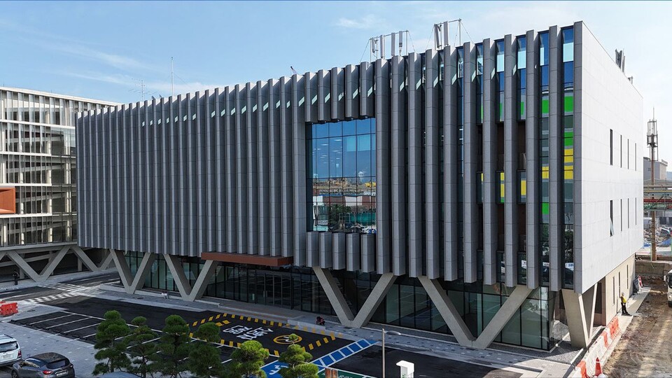 고려아연 온산제련소 내 준공된 안전교육센터 전경. 사진=고려아연