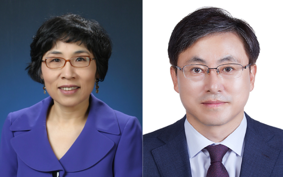 차은영(왼쪽), 김선엽 KB금융 사외이사. 사진=KB금융지주