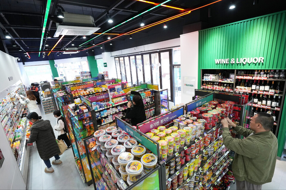 뉴웨이브대전둔산점. 사진=세븐일레븐