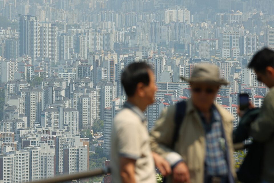 서울 시내 아파트 단지. 사진=연합뉴스
