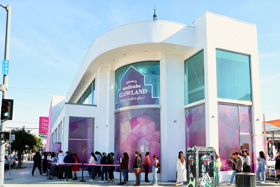 에이피알 미국 LA 팝업스토어 전경. 사진=에이피알