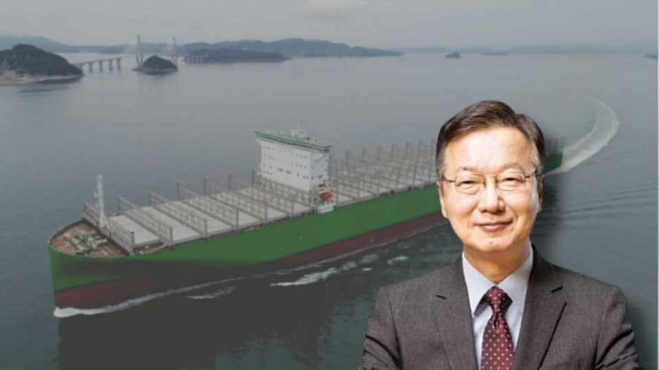 최성안 삼성중공업 대표이사 부회장. 사진=미리캔버스 편집