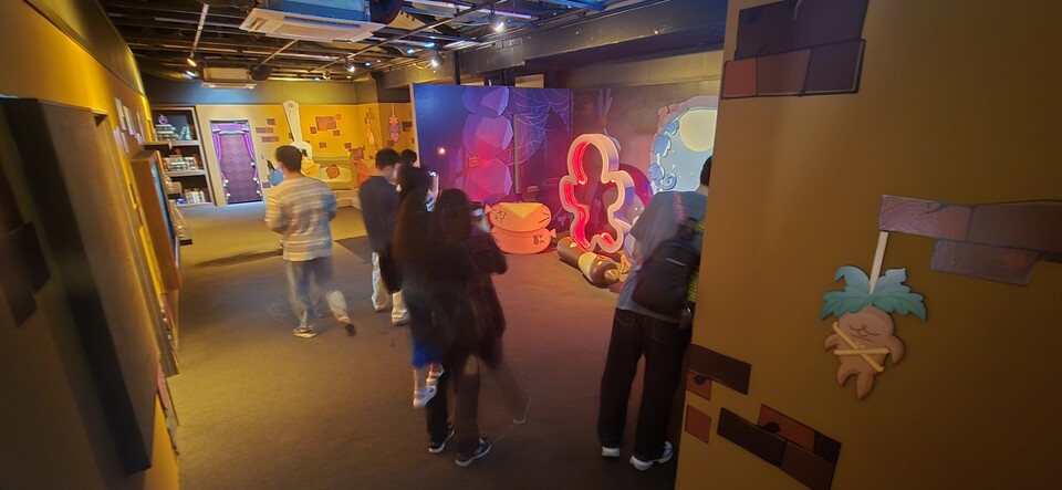 탐험존 로비의 모습. 사진=최형주 기자