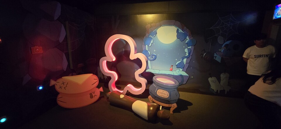 포토존의 모습. 가족, 친구, 연인과 함께 즐기기에 안성맞춤인 공간이다. 사진=최형주 기자