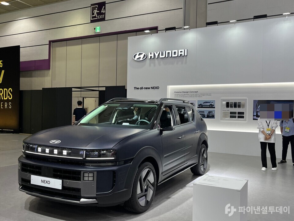 완전 변경 수소전기차 ‘디 올 뉴 넥쏘’. 사진=허서우 기자