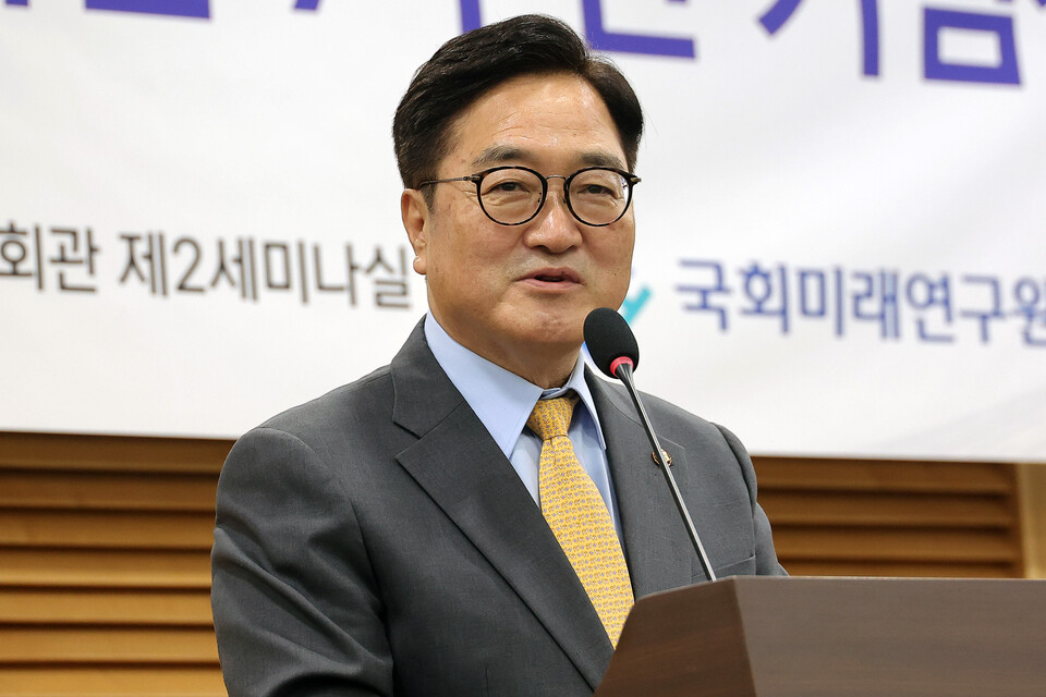우원식 국회의원장. 사진=연합뉴스