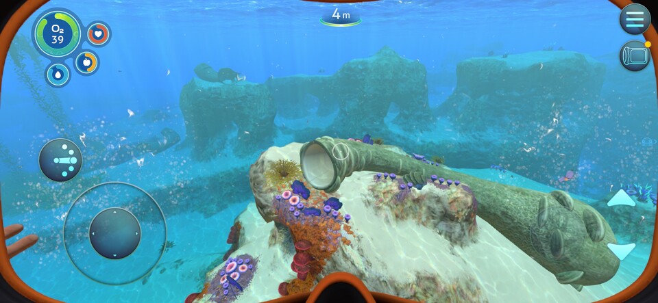 아름다운 서브노티카의 세계. 사진=인게임 캡처