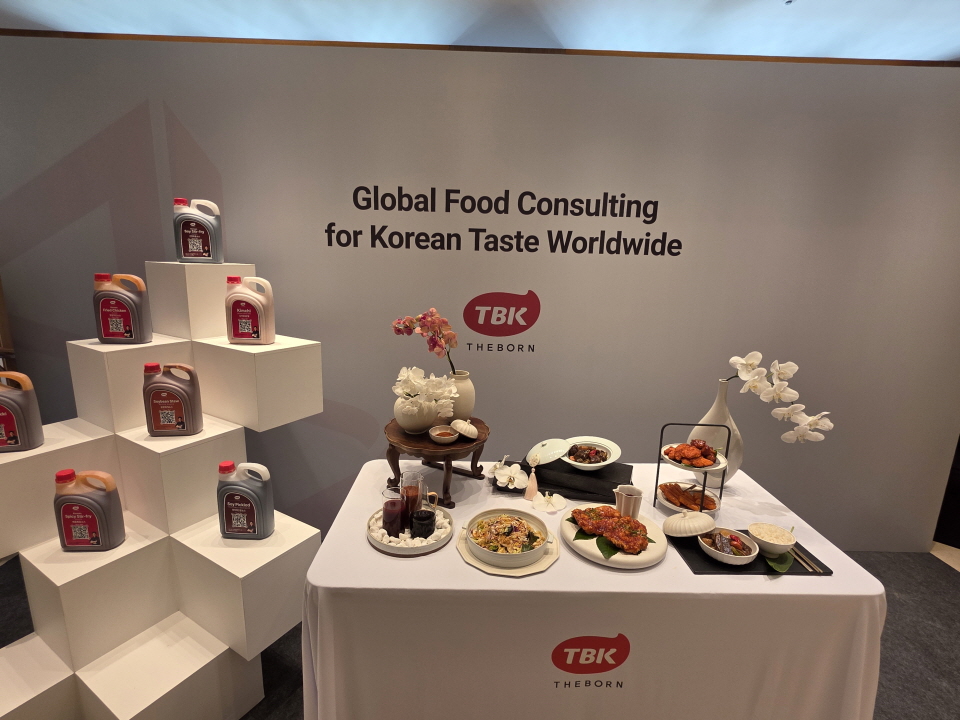 TBK 소스는 등 간장볶음, 된장찌개 등 한국의 소스를 전세계에 유통하기 위해 기획한 제품이다. 사진=신용수 기자
