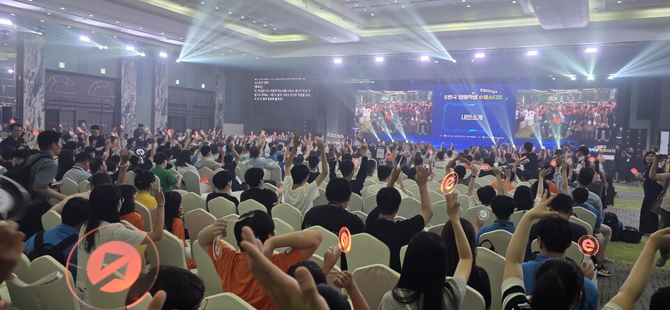 장애학생 e페스티벌 행사가 열리고 있다. 사진=최형주 기자