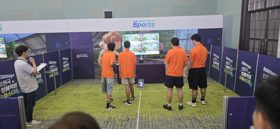 대회가 진행되고 있는 모습. 사진=최형주 기자