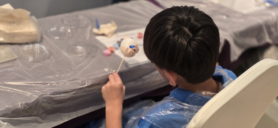 나만의 피규어를 만들 수 있는 체험 행사도 마련됐다. 사진=최형주 기자