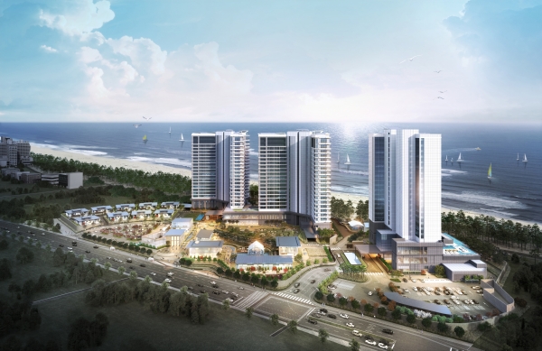 호텔신라가 7월 오픈한 '신라모노그램 강릉' 조감도. 사진=호텔신라