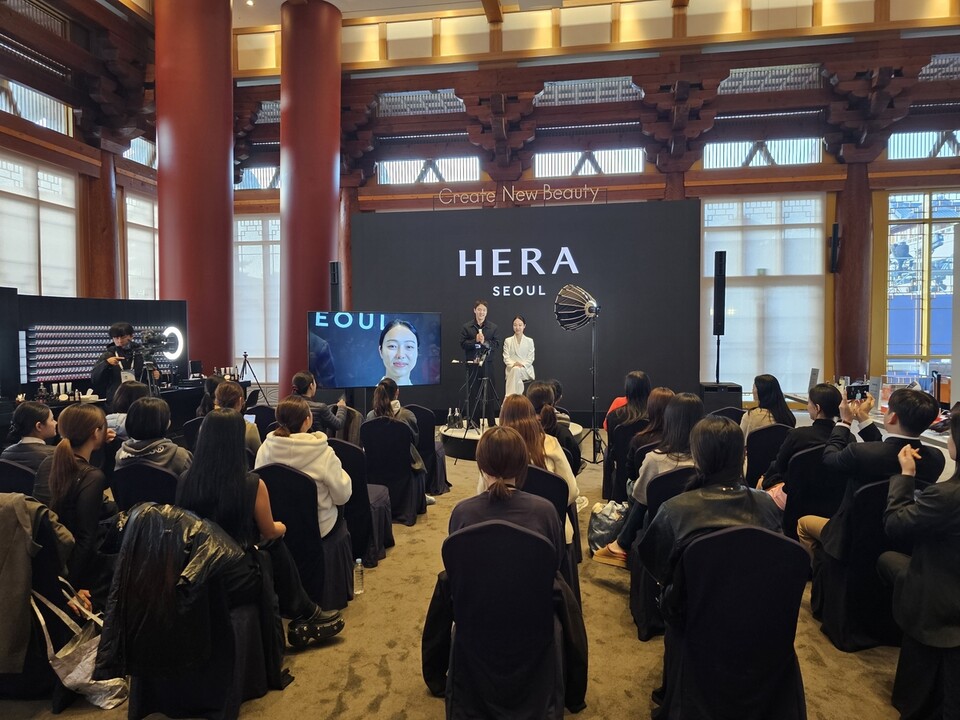 경주에서 열린 아모레퍼시픽 메이크업쇼. 사진=아모레퍼시픽