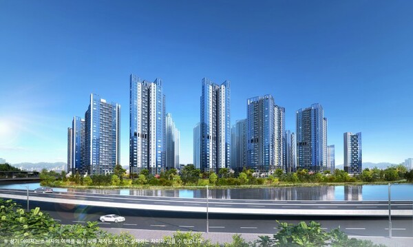 반포 래미안 트리니원 투시도. 사진=삼성물산