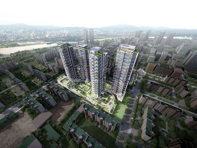 여의도 대교아파트 재건축 조감도.