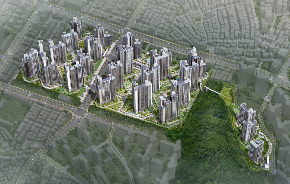 힐스테이트 광명11(가칭) 조감도. 사진=현대건설