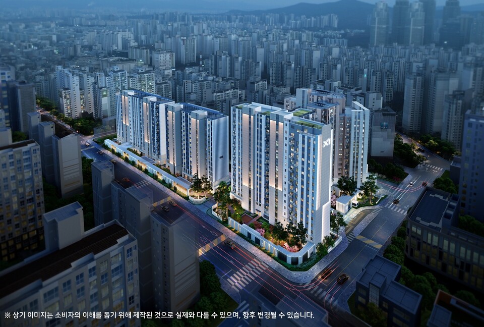 역삼센트럴자이 조감도. 사진=GS건설