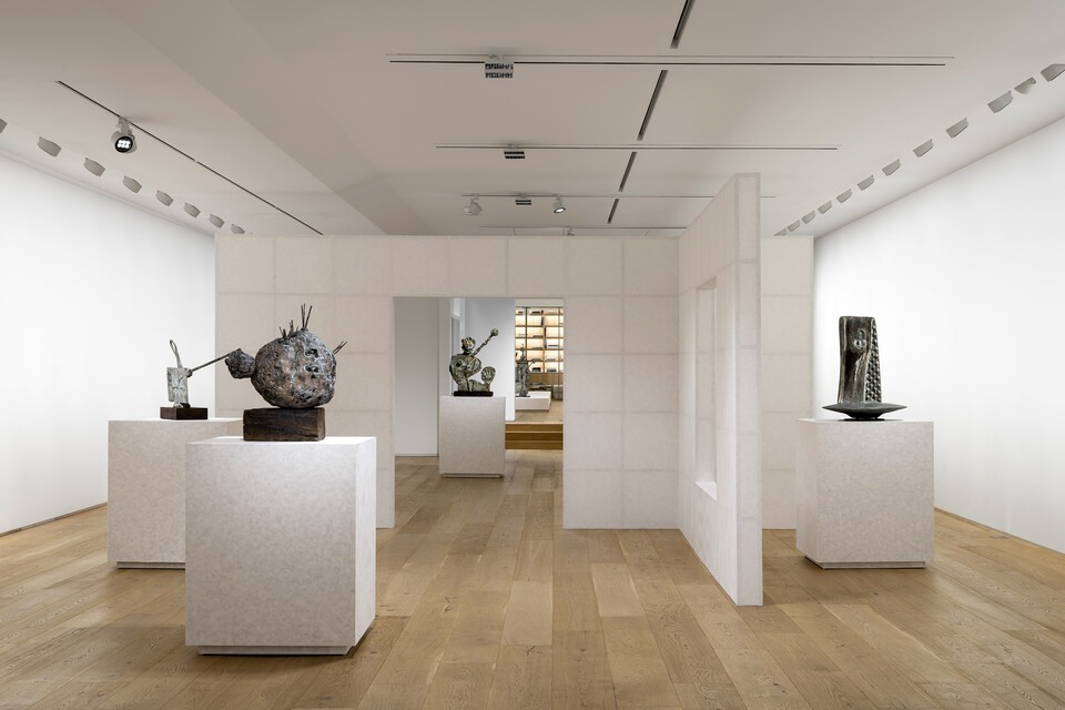 ‘조각의 언어(Sculptures)’전 전경. 사진=타데우스로팍